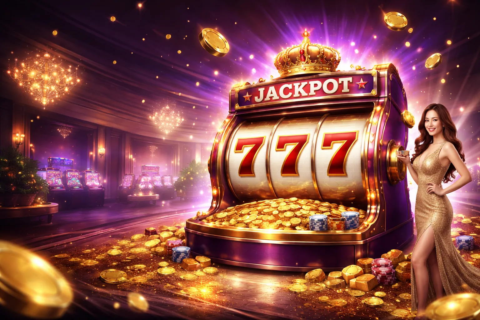 Trò chơi Slot i9bet141 cổng game chính thức với tiền vàng và hiệu ứng ánh sáng rực rỡ